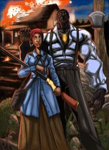 Steamfunk Harriet Tubman fights slavery and the supernatural within the pages of Steamfunk.